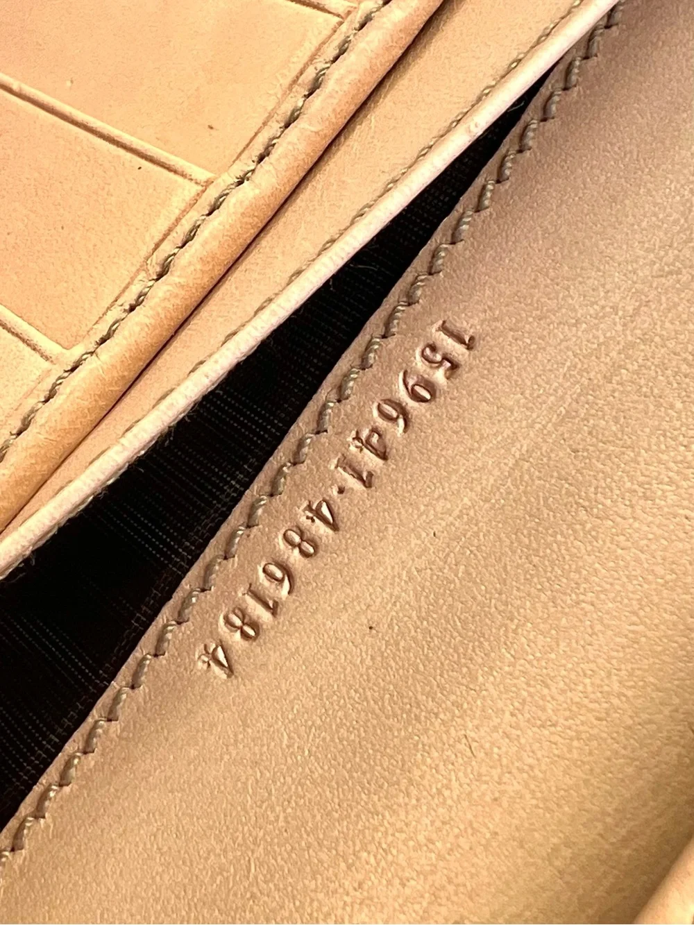 Gucci Blue/Beige Floral Flora Print Canvas and Leather Wave Continental Wallet - Picture 6 of 7